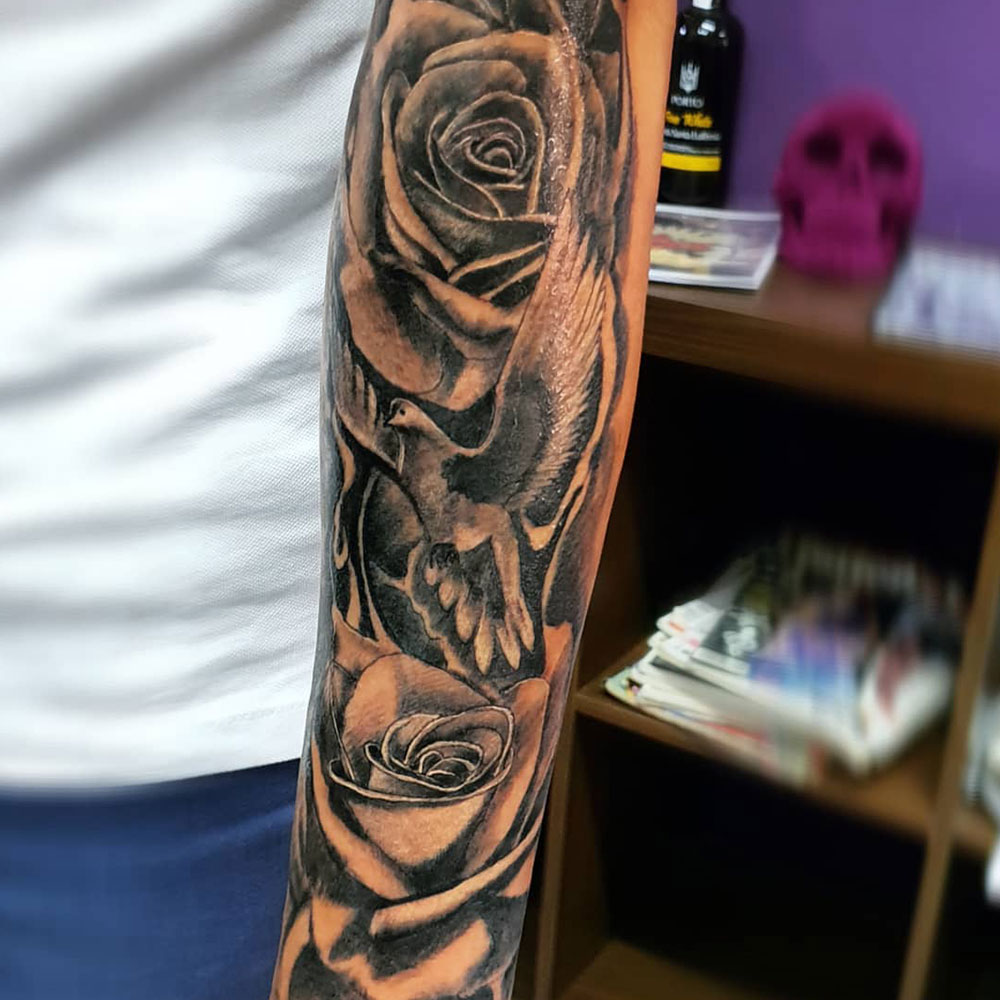 Half Sleeve Tattoo