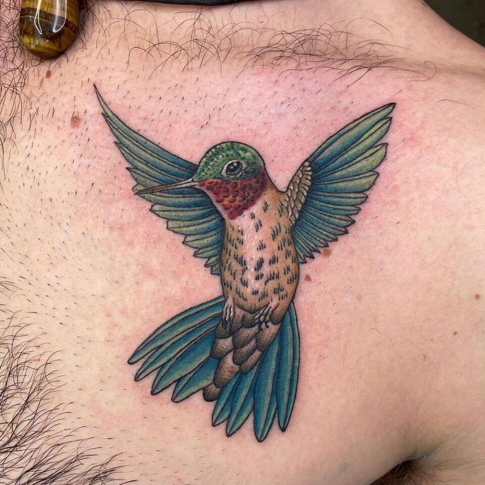 Hummingbird Meaningful Tattoo