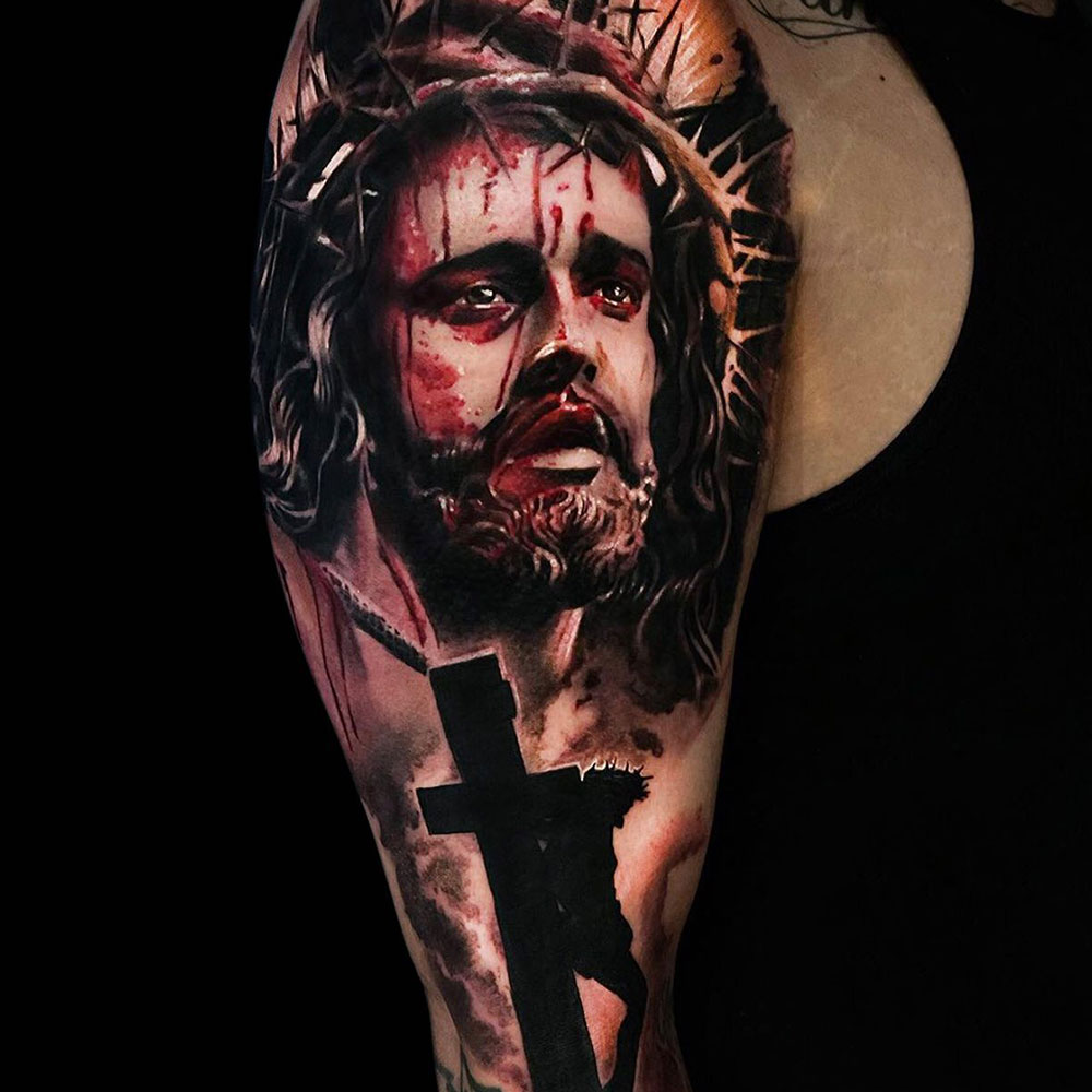 Jesus Christ Meaningful Tattoo