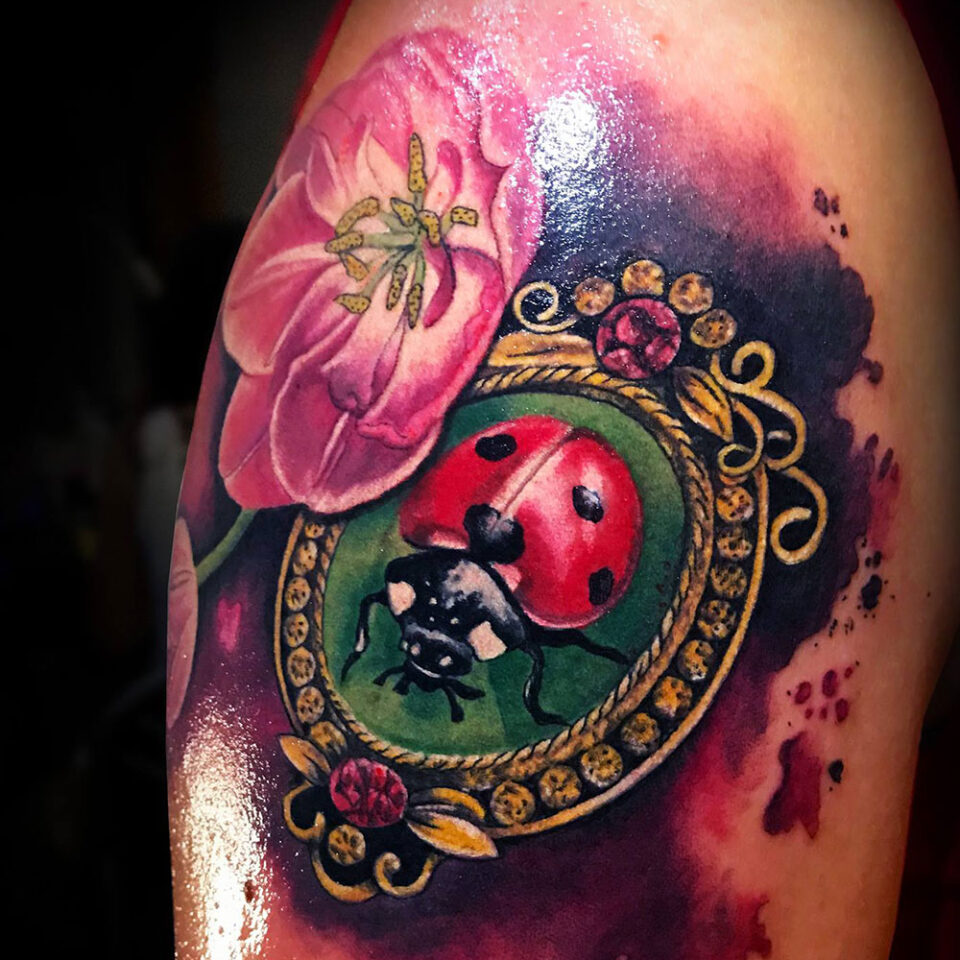 Ladybug Meaningful Tattoo