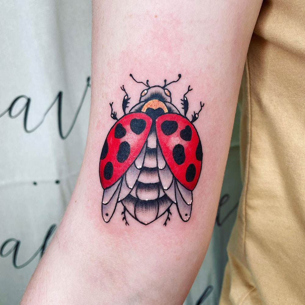 Ladybug Meaningful Tattoo