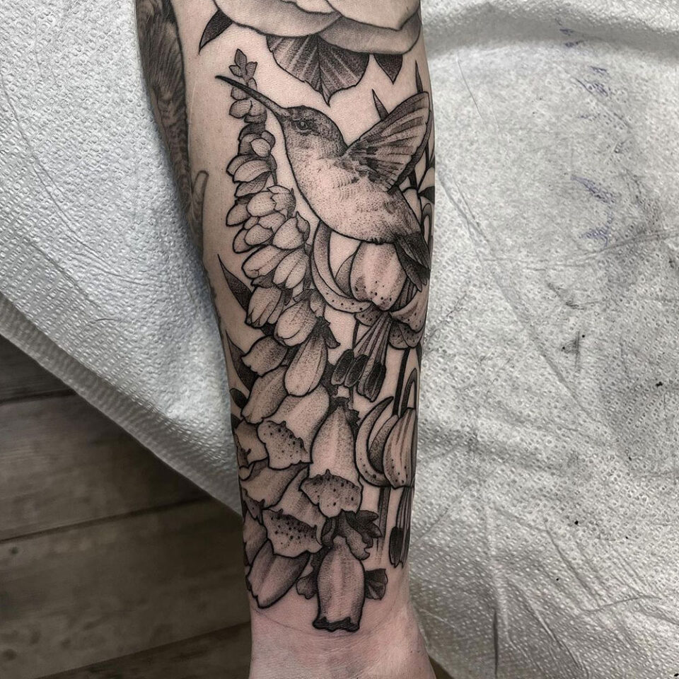 Leaf Sleeve Tattoo