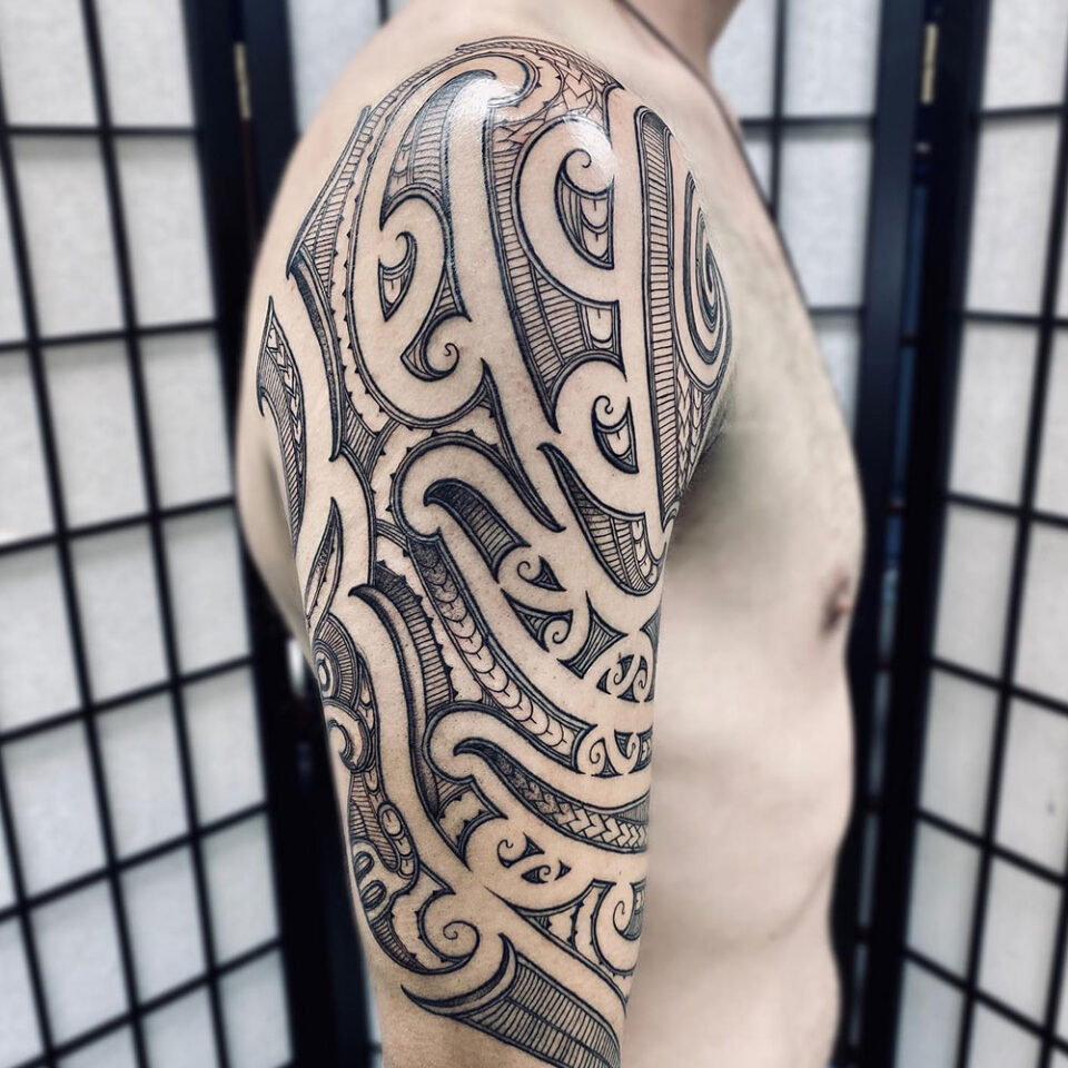 Maori Tattoo Source @zealandtattoo via Instagram