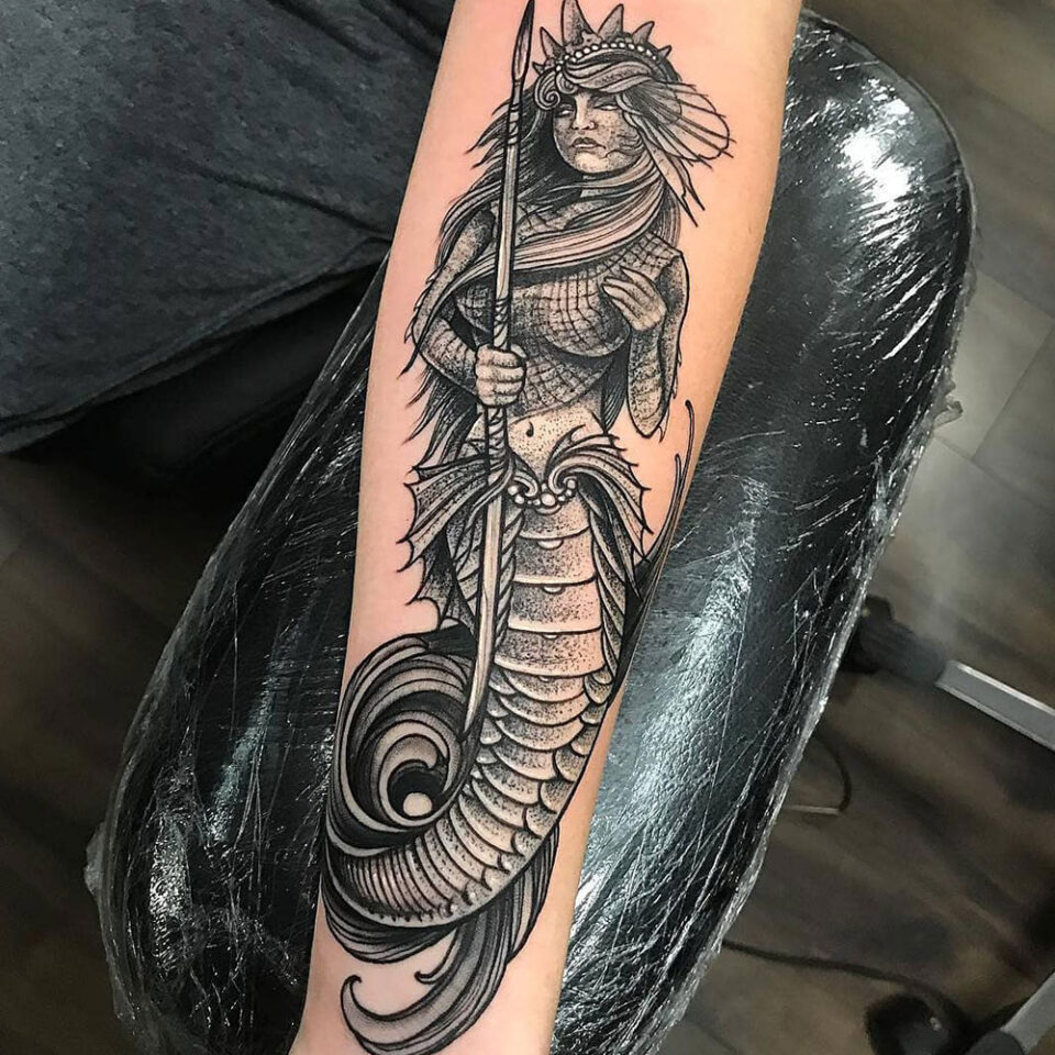 Mermaid Meaningful Tattoo