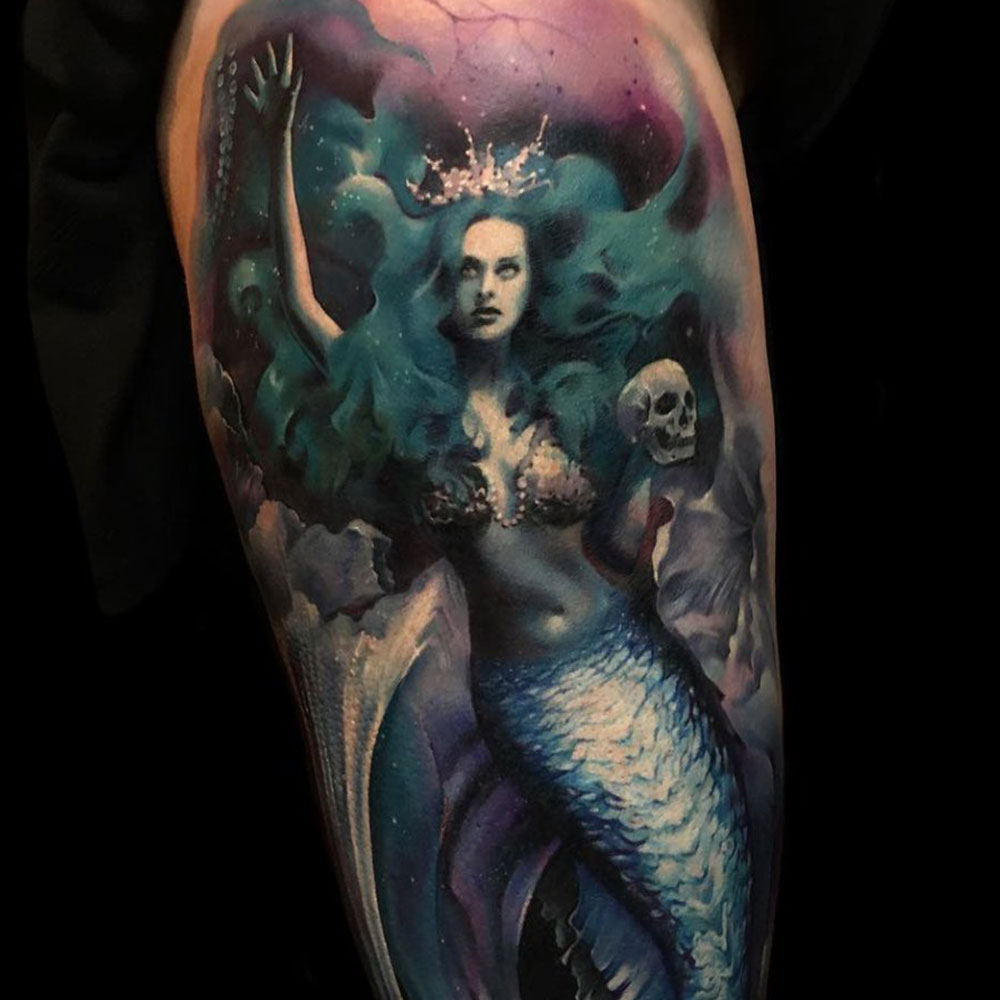 Mermaid Meaningful Tattoo