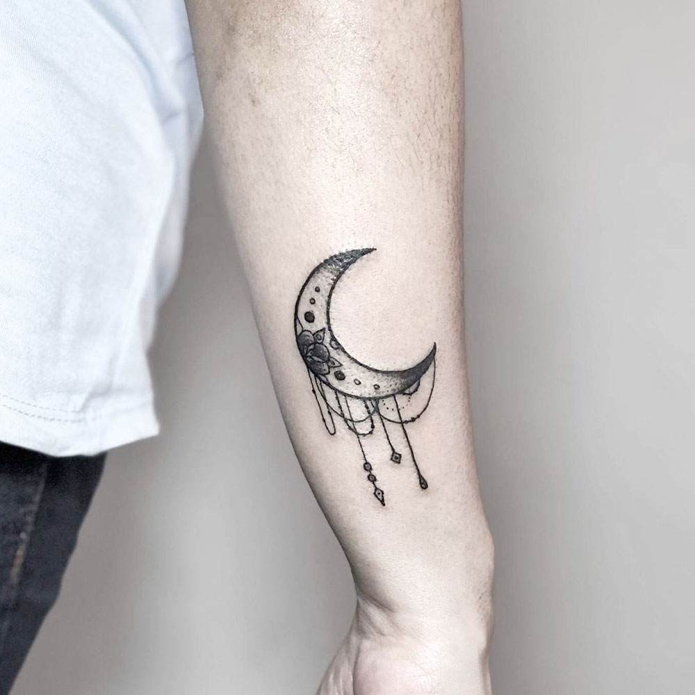 Moon Meaningful Tattoo