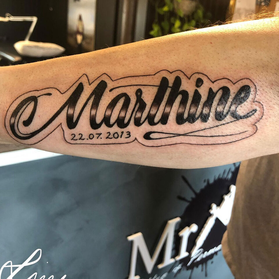 Name Tattoo Source @mrs_pmu via Instagram
