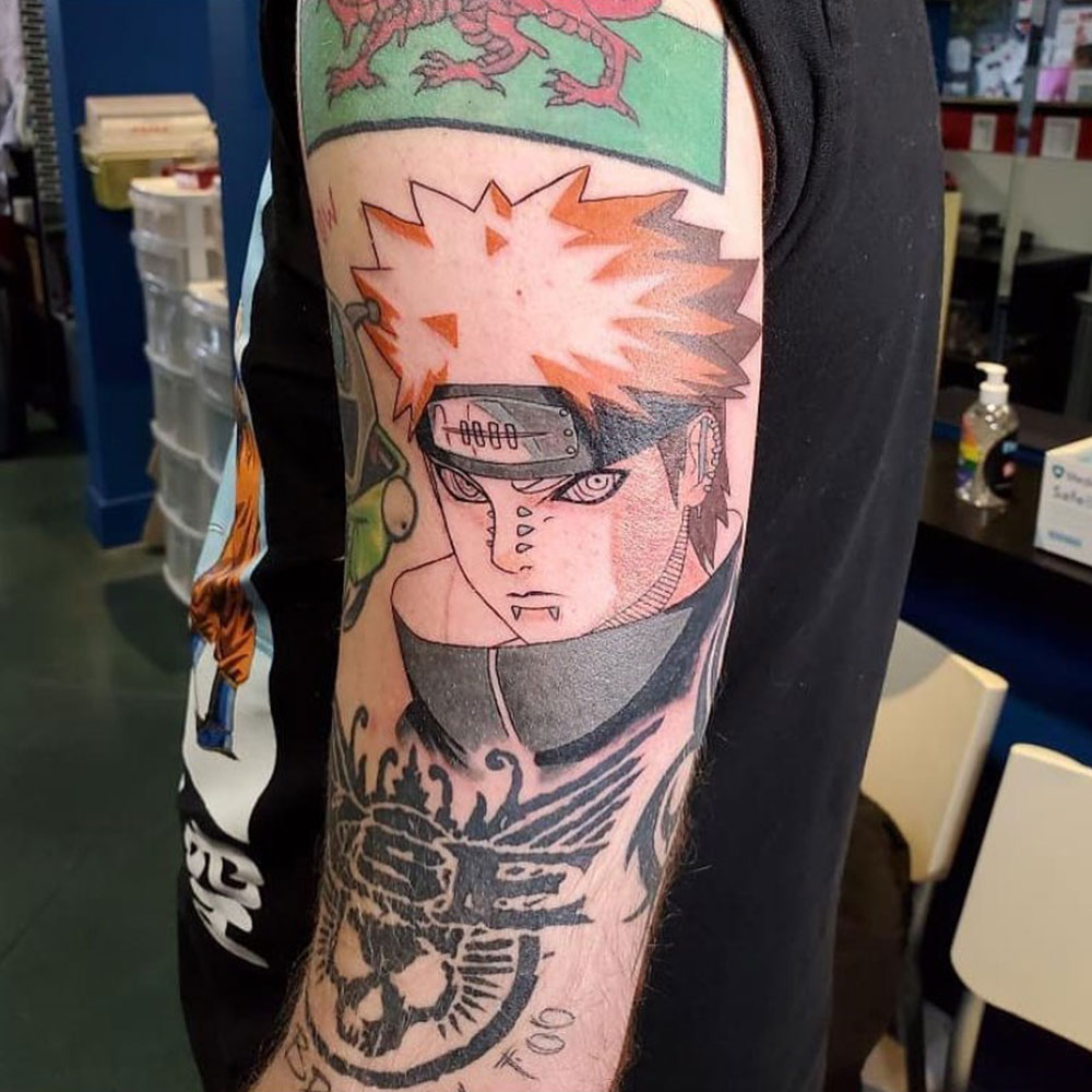 Naruto Sleeve Tattoo