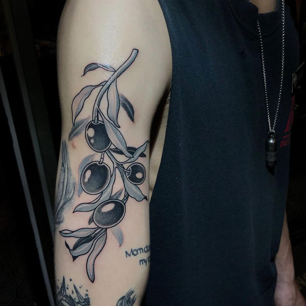 Olive Branch Meaningful Tattoo