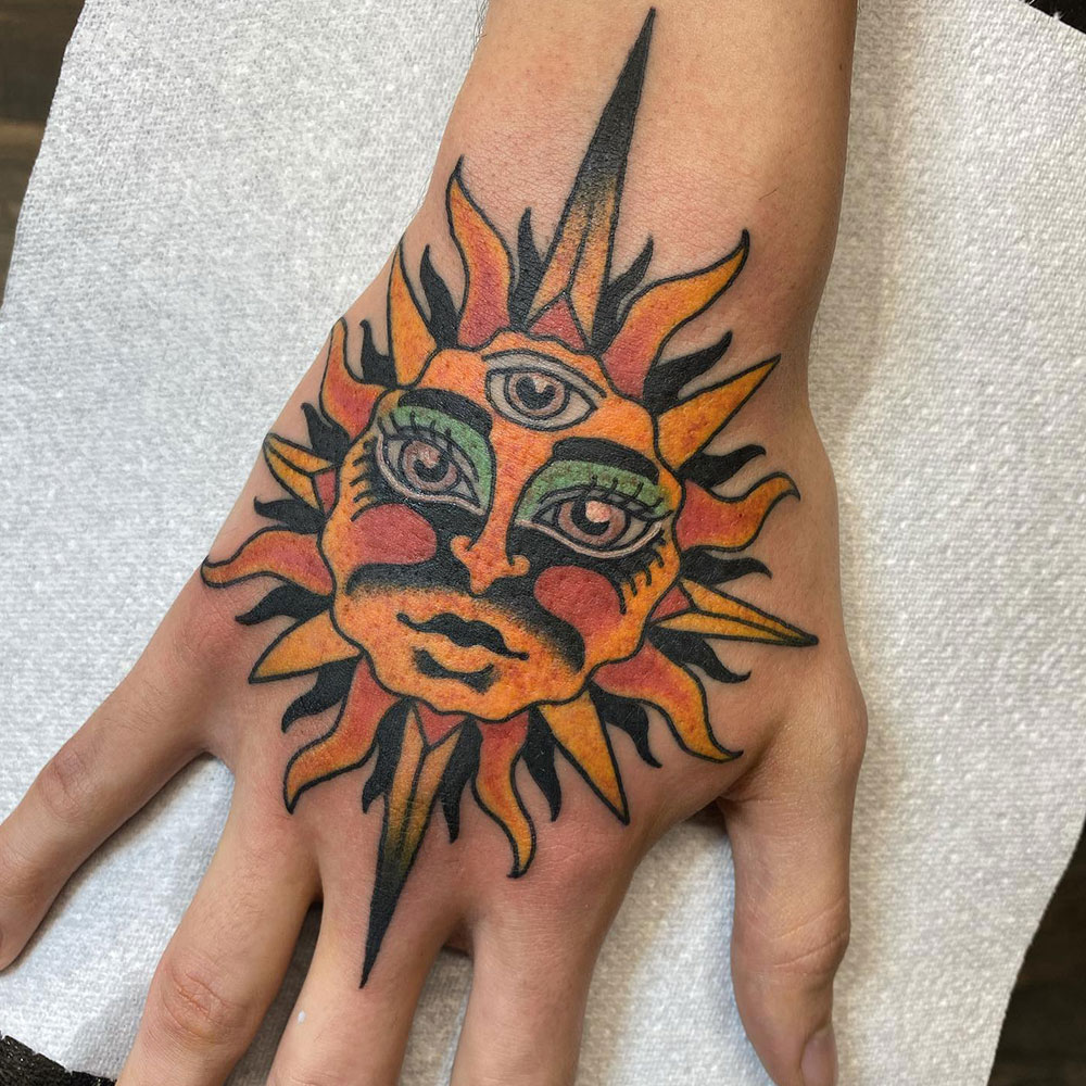 Sun Meaningful Tattoo