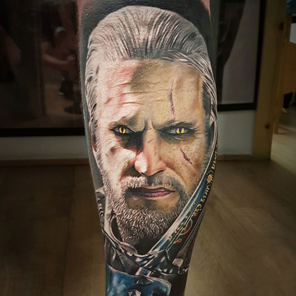The Witcher Meaningful Tattoo