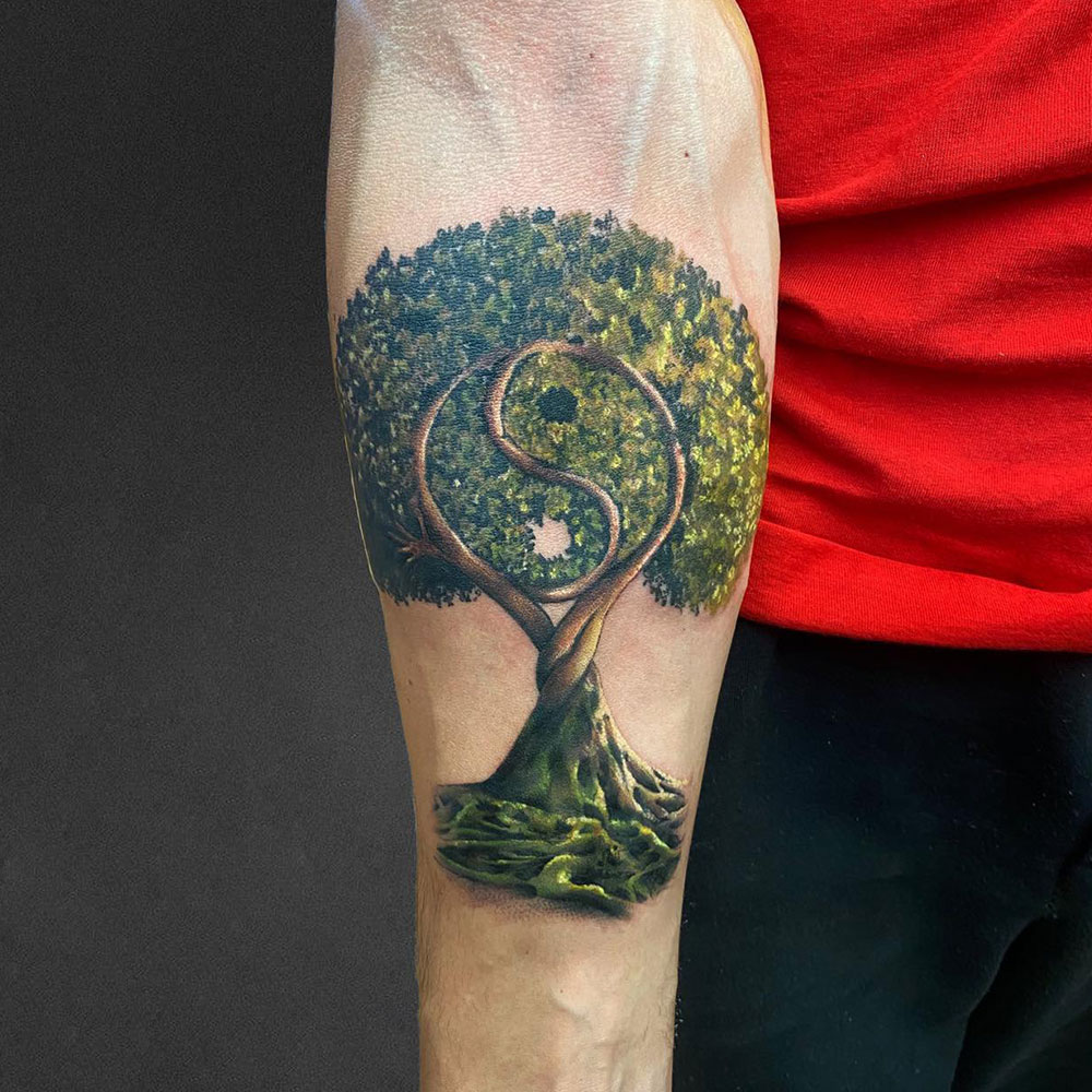 Tree Arm Tattoos