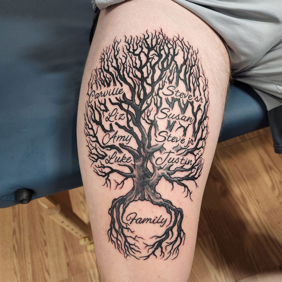 Tree Meaningful Tattoo