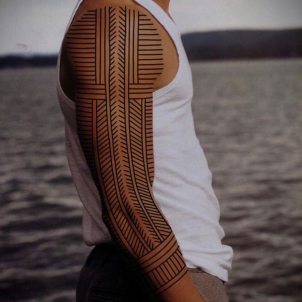 Tribal Sleeve Tattoo