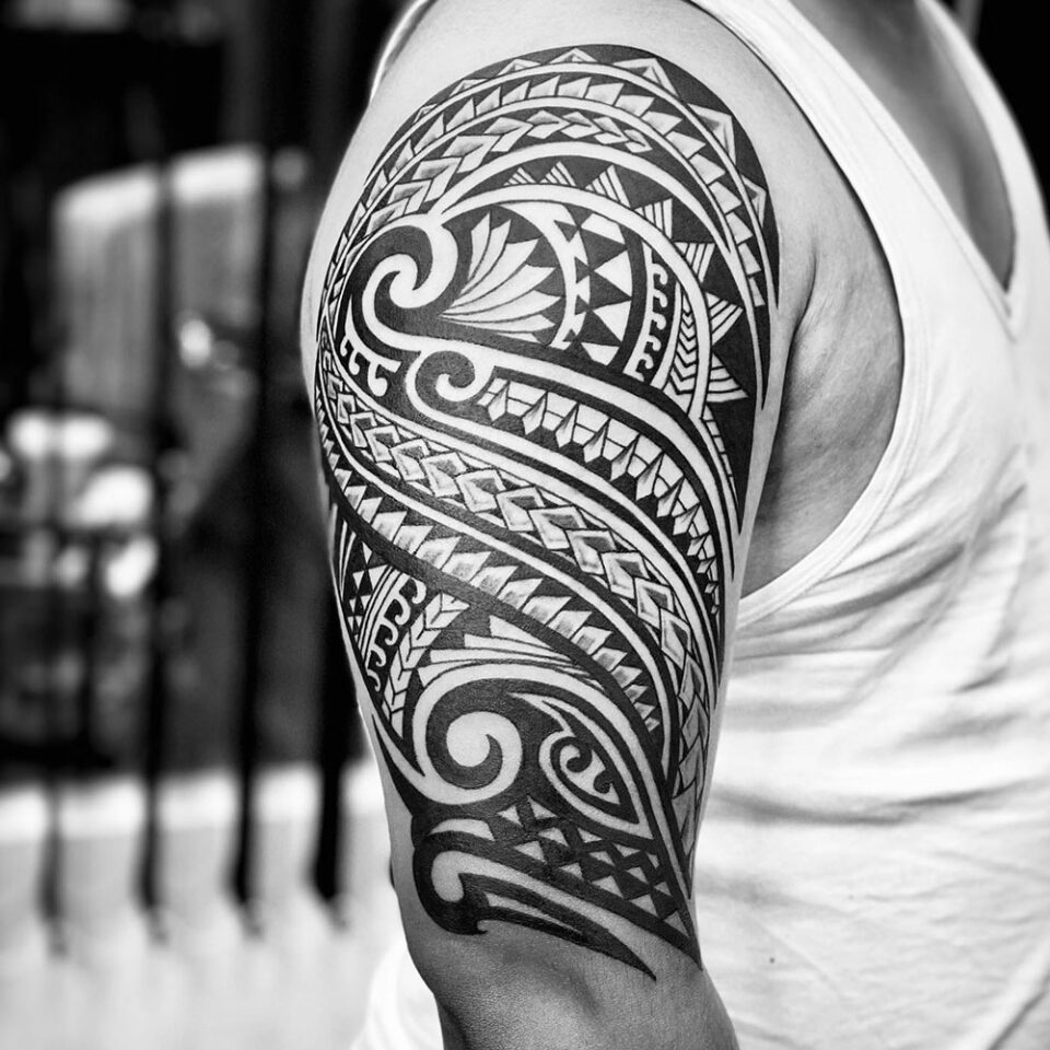 Tribal Tattoo Source @nanditattoos via Instagram