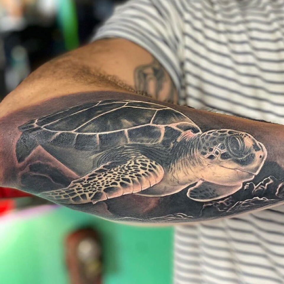 Turtle Meaningful Tattoo