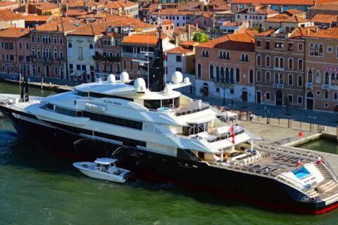 Mystery Billionaire’s Abandoned $120 Million Superyacht Going To Auction