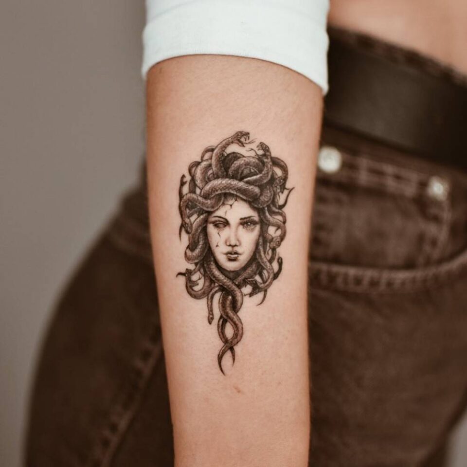 male tattoo ideas  Medusa tattoo design Greek tattoos Medusa tattoo
