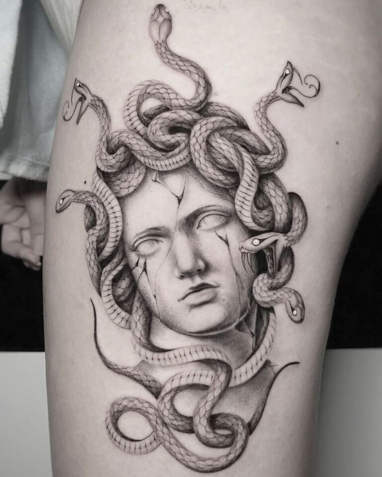 Medusa by Olivia  Gastown Tattoo Parlour in Vancouver BC Canada  r tattoos