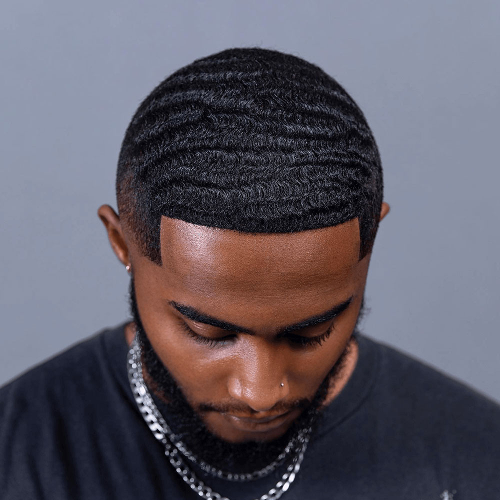360 Waves Source @legends_barber via Instagram