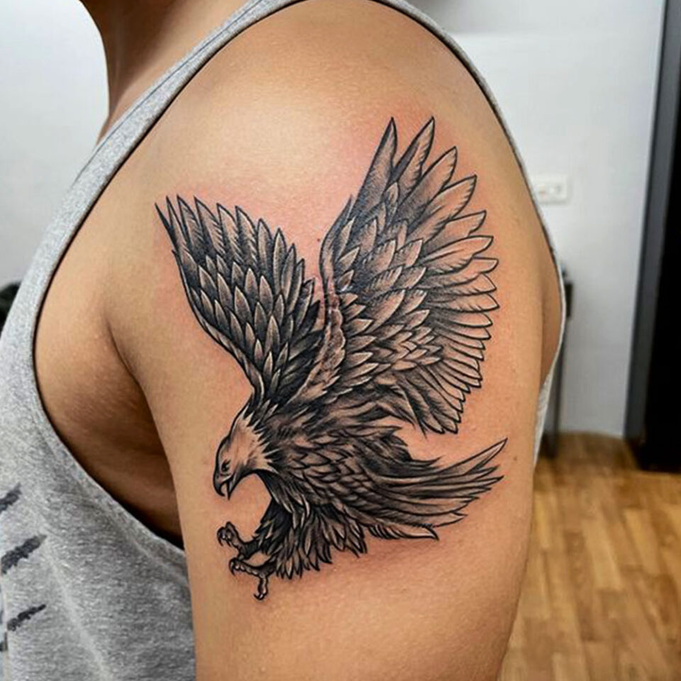 Bonelli's Eagle Tattoo