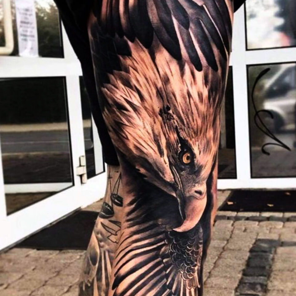 Booted Eagle Tattoo
