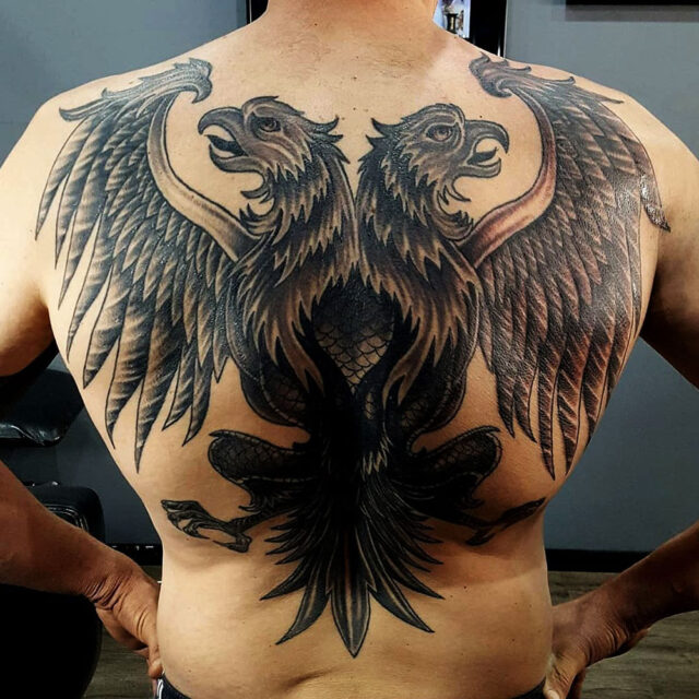 Browse Tattoos Men Tattoo  Eagle Tattoo on the Back