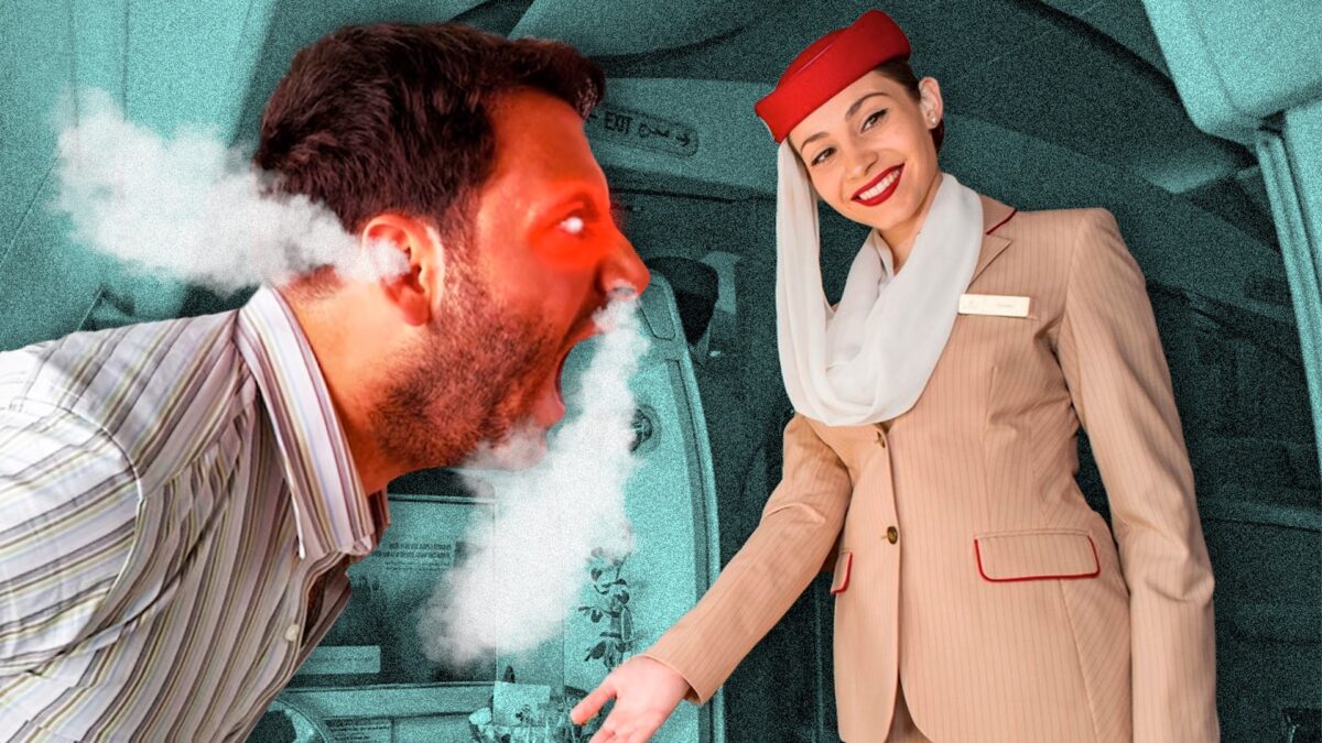 Emirates Sued For ‘Disgusting’ Business Class Seat Stuffed With Socks; Passenger Awarded $12,600