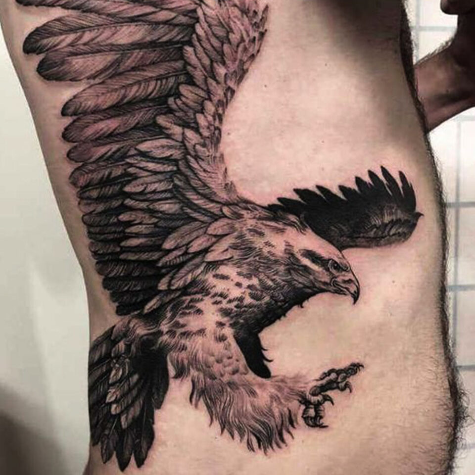 Greater Spotted Eagle Tattoo