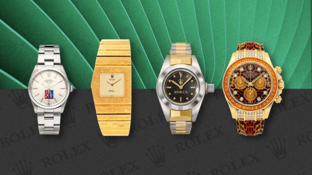The Weirdest Rolex Watches Of All Time