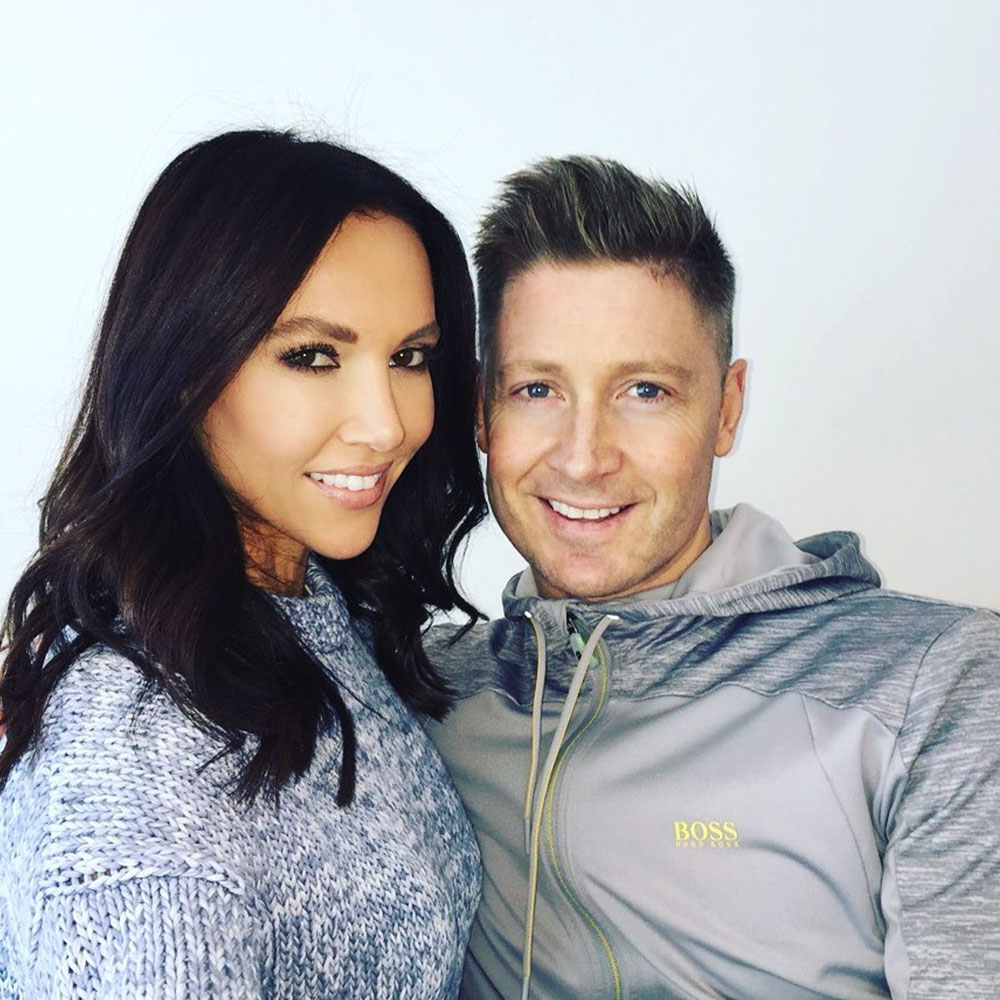 Who was Michael Clarke married to