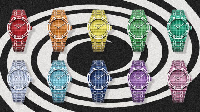 Audemars Piguet’s $12 Million Rainbow Royal Oak Collection Finally Spotted In The Wild