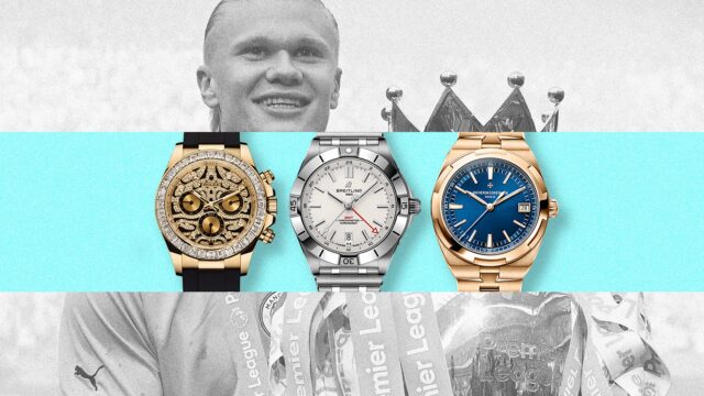Erling Haaland, The Premier League’s New King, Has An Amazing Watch Collection