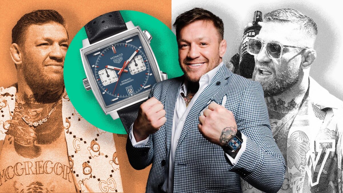 Conor McGregor Lives Large In Monaco Wearing The Perfect Monaco Watch