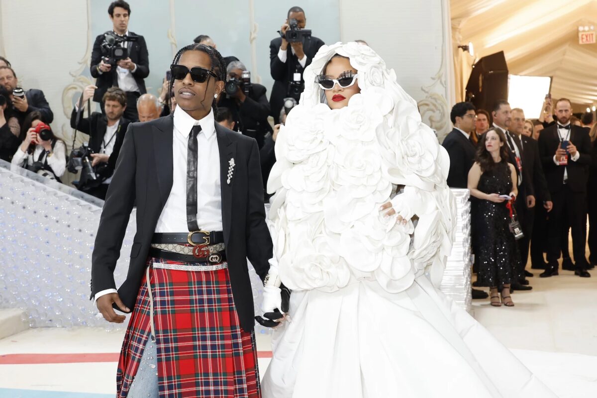 A$AP Rocky Tramples Fans And Wears Terrible Outfit At MET Gala 2023