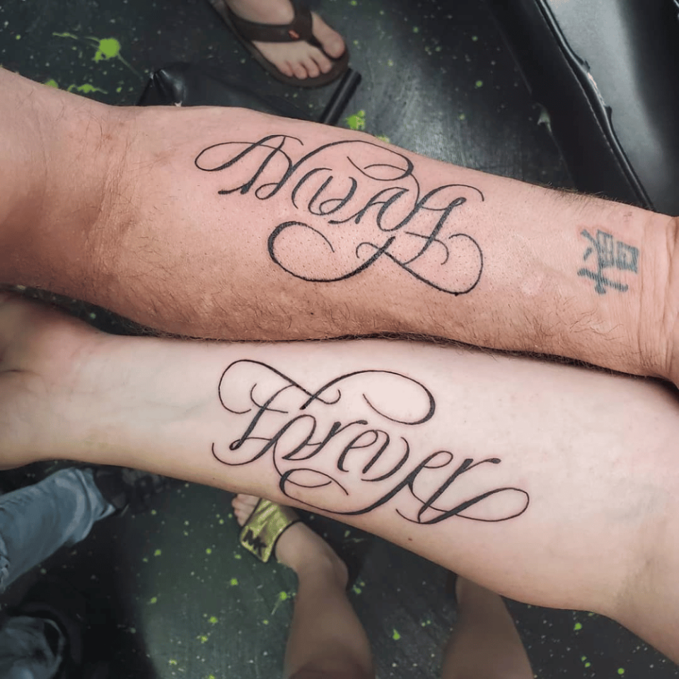 Always And Forever Matching Tattoo