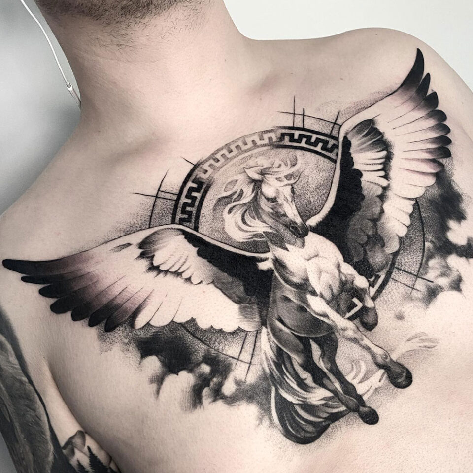 Beloved fictional Creature Portrait Tattoo Source @silverliningsbykris via Instagram
