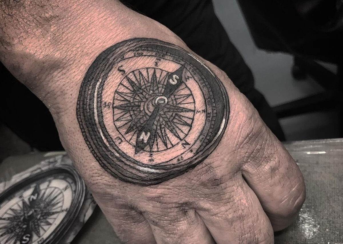 Top 31 Amazing Compass Tattoo Design Ideas  Compass tattoo design Compass  tattoo Simple tattoo designs