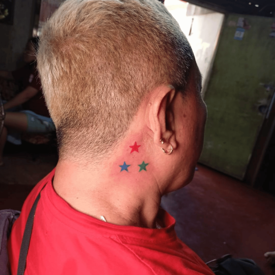 Feminine Start Tattoo Source @ChrisDanielTattz via Instagram