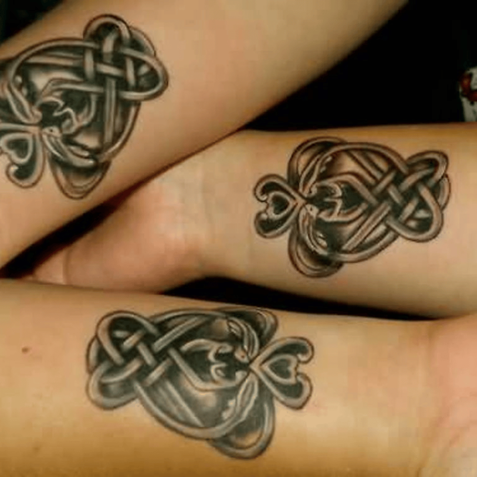 Friendship Knot Matching Tattoo Source tattoostime.com