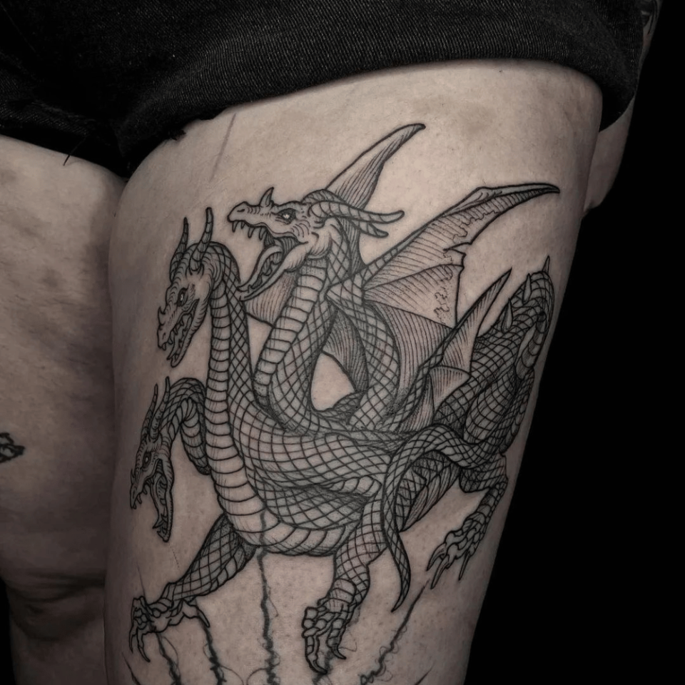 Game of Thrones House Sigil Matching Tattoo Source @eastrivertattoo via Instagram
