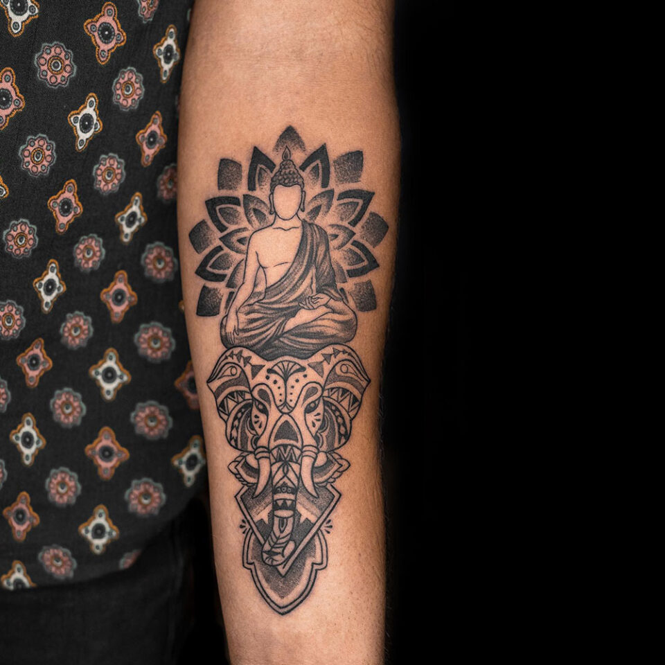 Mandala Religious Tattoo