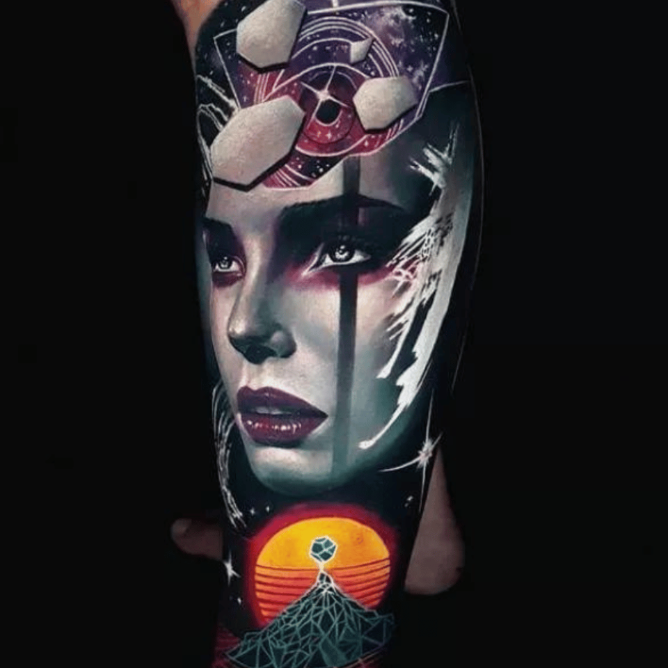 Mystical Star Tattoo Source @theyou.com