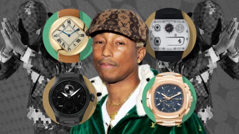 Pharrell Williams’ First Louis Vuitton Show Was The Luxury Watch Spotting Event Of The Year