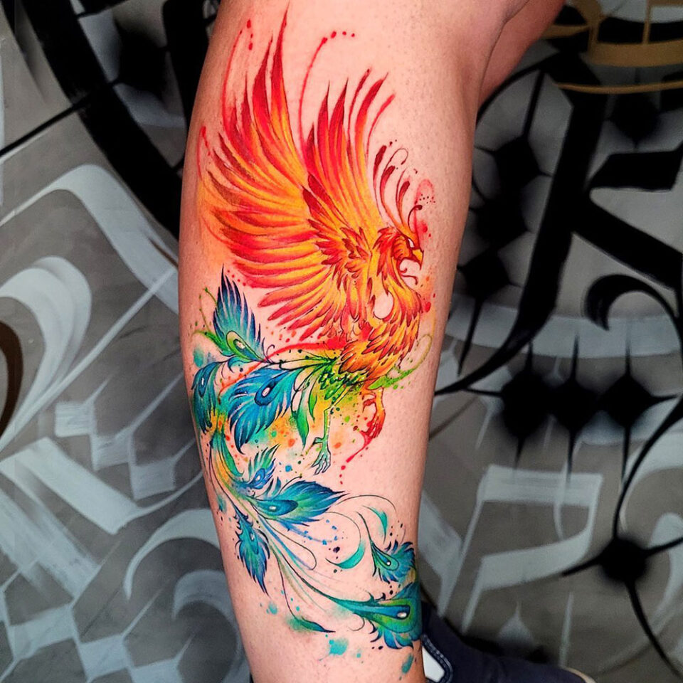 Phoenix Religious Tattoo