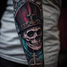 Realistic Skull with Intricate Details Realism Tattoo Source @arttdome via Instagram