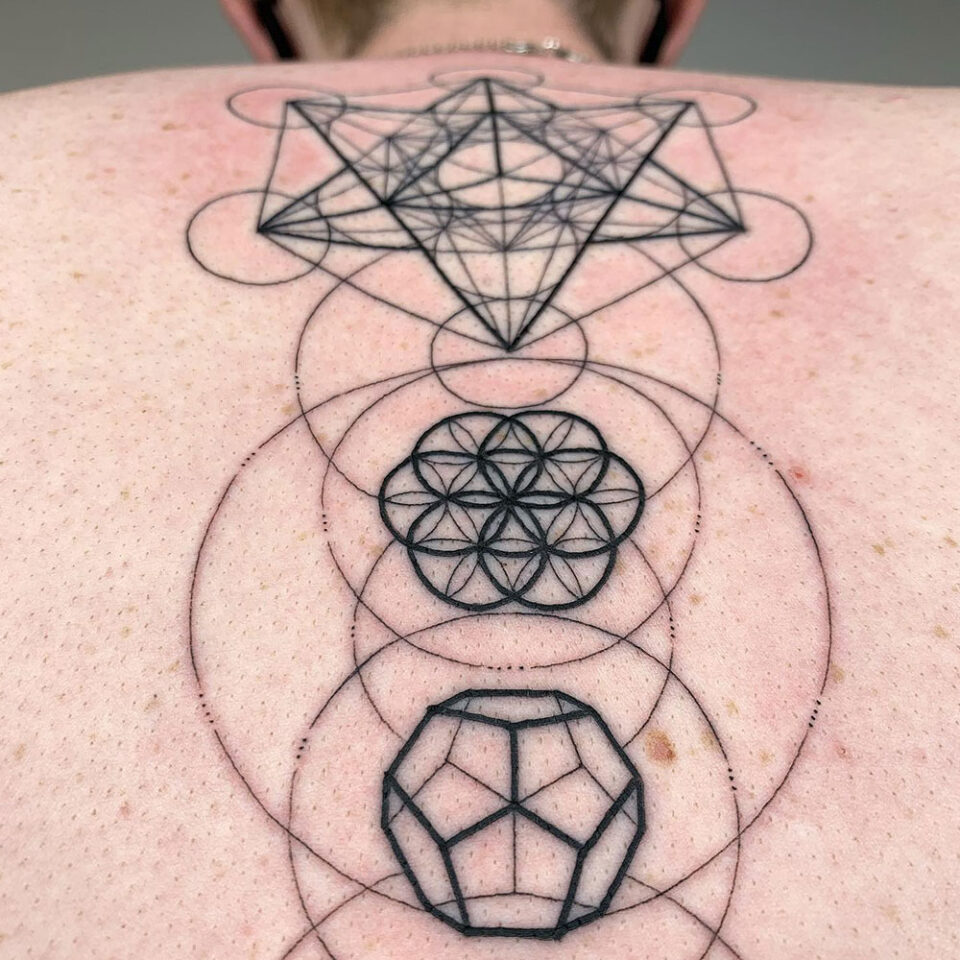 Sacred Geometry Religious Tattoo