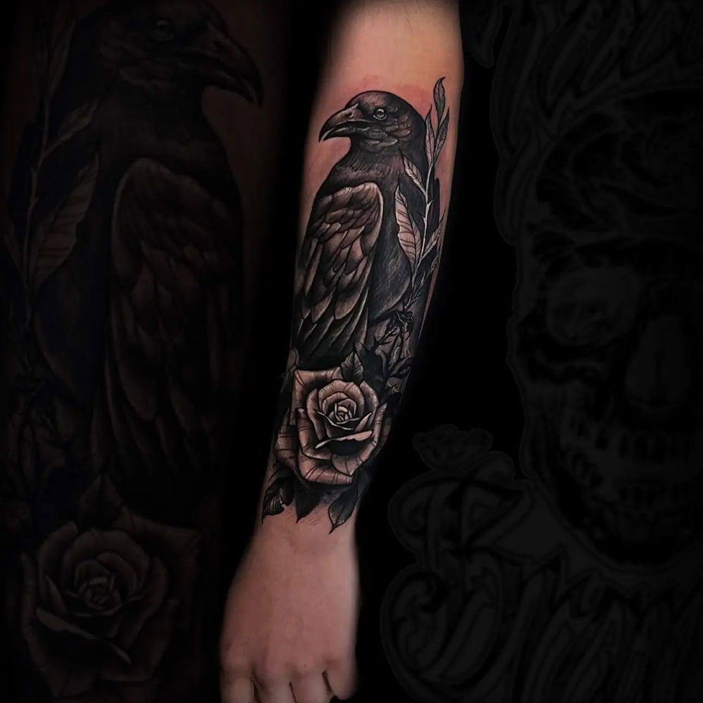 Spirit Animal Portrait Tattoo