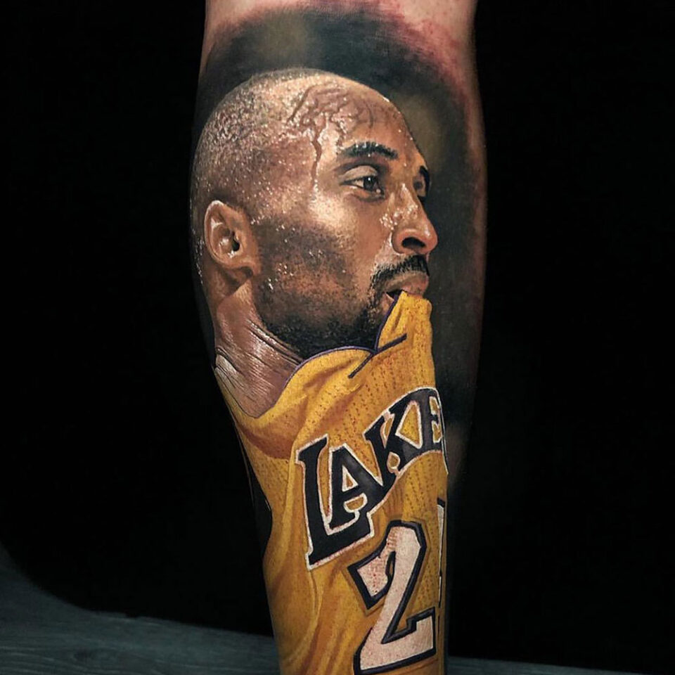 Sportsperson Portrait Tattoo Source @killerinktattoo via Instagram