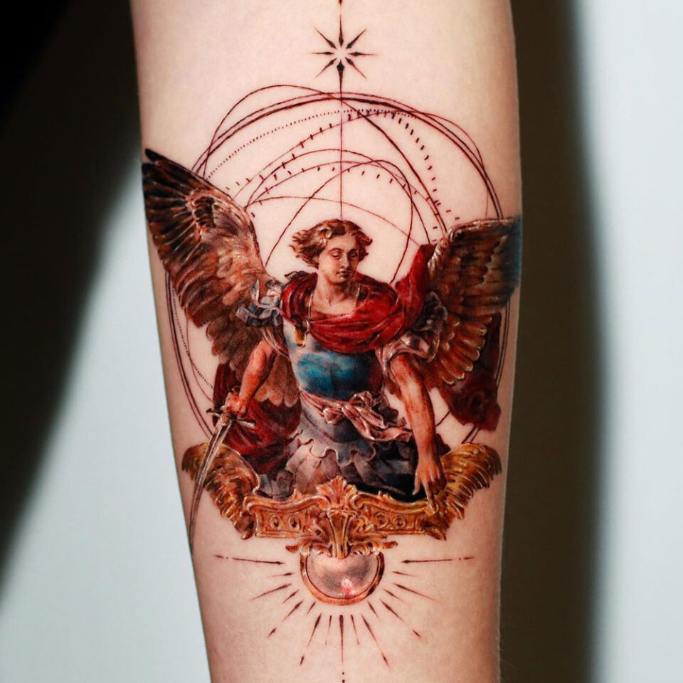 St. Michael the Archangel Tattoo